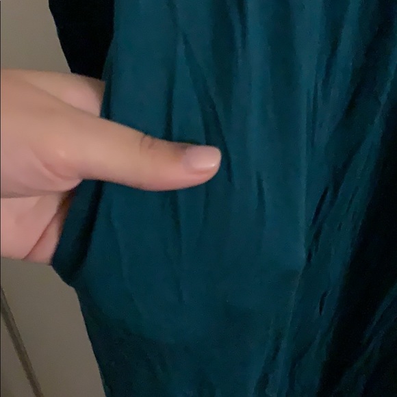 Maxi dress with sleeves and pockets - Picture 2 of 2